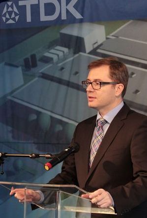 Takács Balázs, az EPCOS Kft. ügyvezető igazgatója