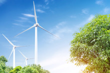 Zöld energia - megújuló energiaforrás - szélenergia